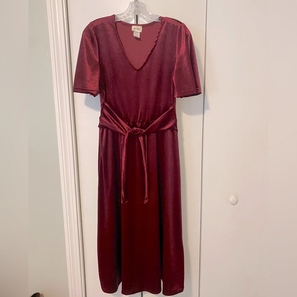 Bibi PinkBlush Velvet Dress